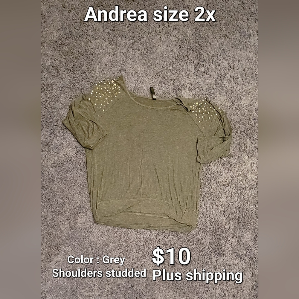 Studded blouse